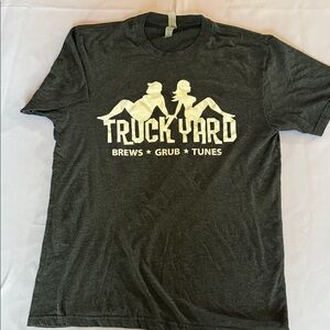 Next Level Apparel Charcoal Tee - Truck Yard Design